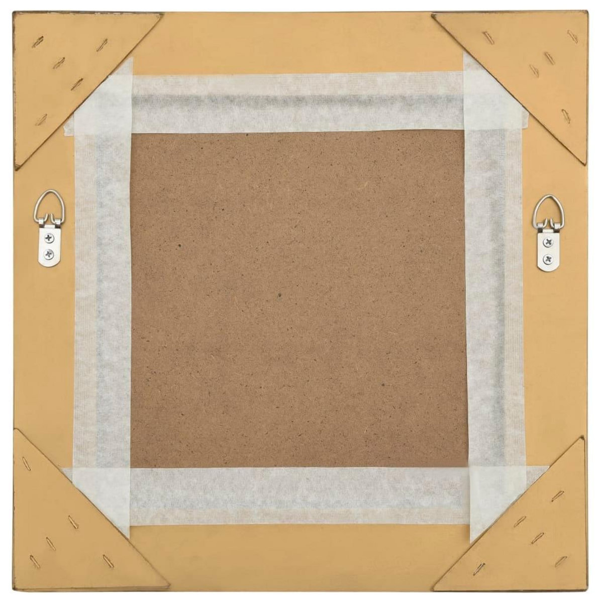 VIDAXL Miroir mural style baroque 40x40 cm Dore