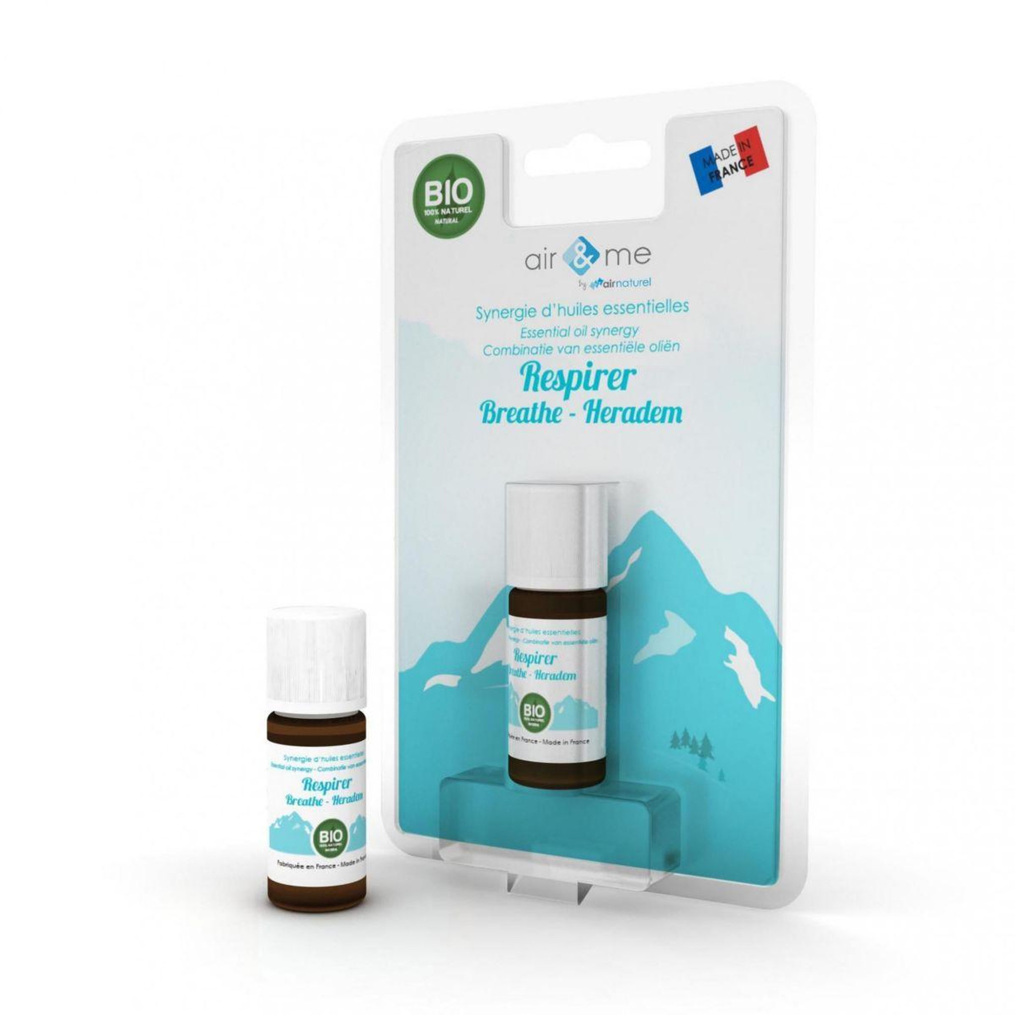 Voir la diapositive 3 : AIR NATUREL Huiles essentielles Synergie Respirer Bio