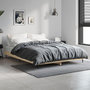 Voir la diapositive 2 : VIDAXL Cadre de lit sans matelas chene sonoma 140x190 cm
