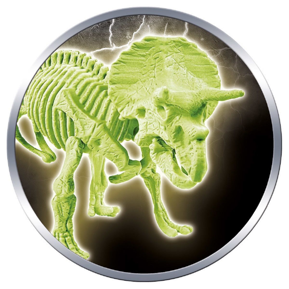 CLEMENTONI Archéo Ludic Triceratops phosphorescent 