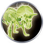 Voir la diapositive 3 : CLEMENTONI Archéo Ludic Triceratops phosphorescent 
