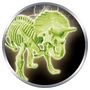 Voir la diapositive 3 : CLEMENTONI Archéo Ludic Triceratops phosphorescent 