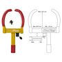 Voir la diapositive 6 : PROPLUS ProPlus Sabot de Denver universel 341341