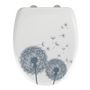 Voir la diapositive 2 : Wenko Abattant WC Astera - Abaissement automatique - Blanc