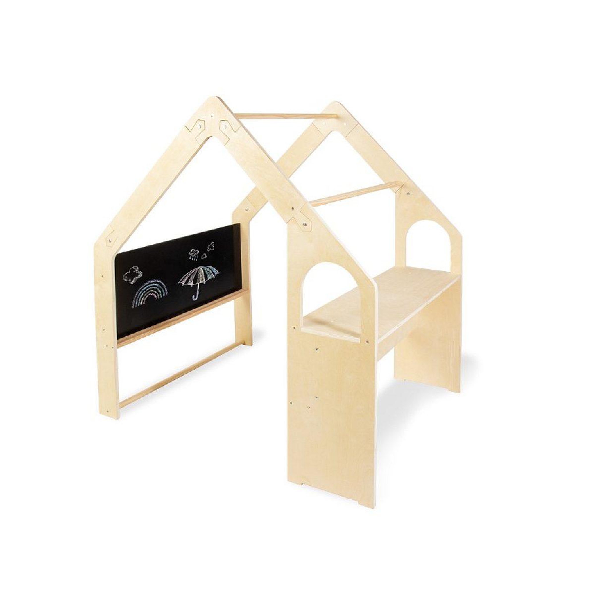 Voir la diapositive 4 : Pinolino Maisonnette Thilda avec toit en tissu Kleine Flitzer 3 parties