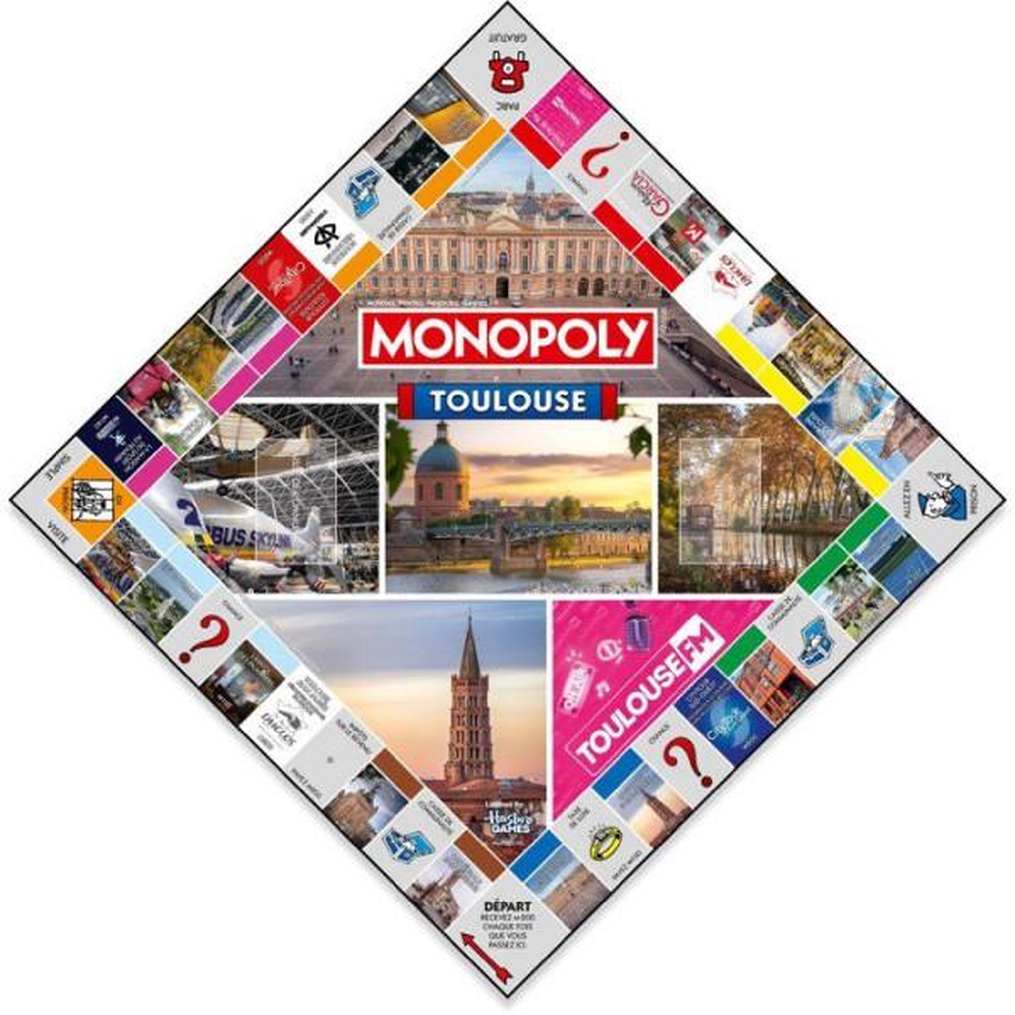 Voir la diapositive 2 : Winning Moves Jeu classique Winning Moves Monopoly Toulouse