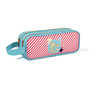 Voir la diapositive 2 : AUCHAN Trousse 2 compartiments rectangle rose et bleue FASHION MERMAID