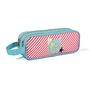Voir la diapositive 2 : AUCHAN Trousse 2 compartiments rectangle rose et bleue FASHION MERMAID