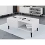 Habitat et Jardin Table basse  Nakomo   - 100 x 41 x 52 cm - Blanc