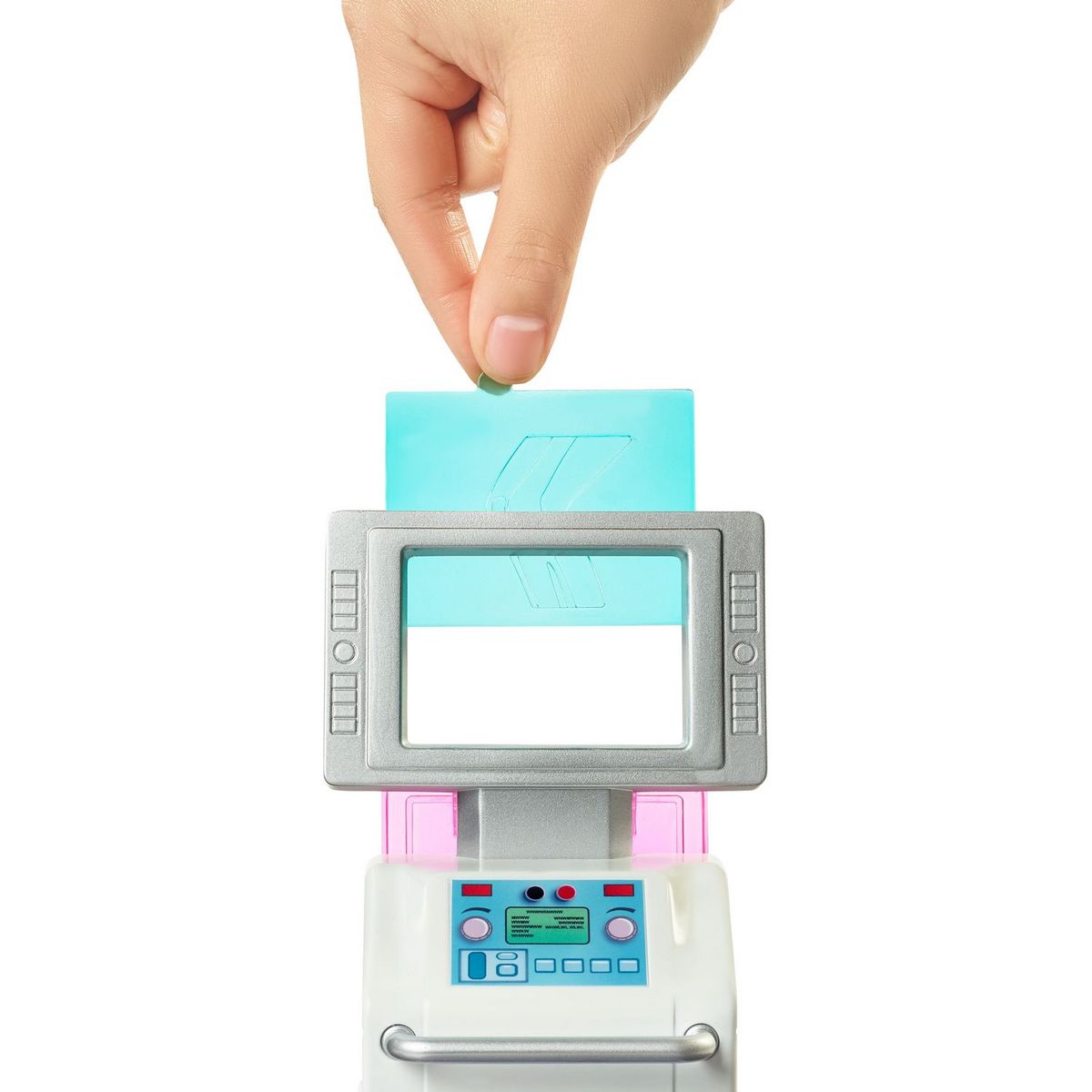 BARBIE  Coffret clinique de Barbie + poupée Barbie