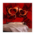 Paris Prix Papier Peint  Two Hearts. Coloris disponibles : Multicolore