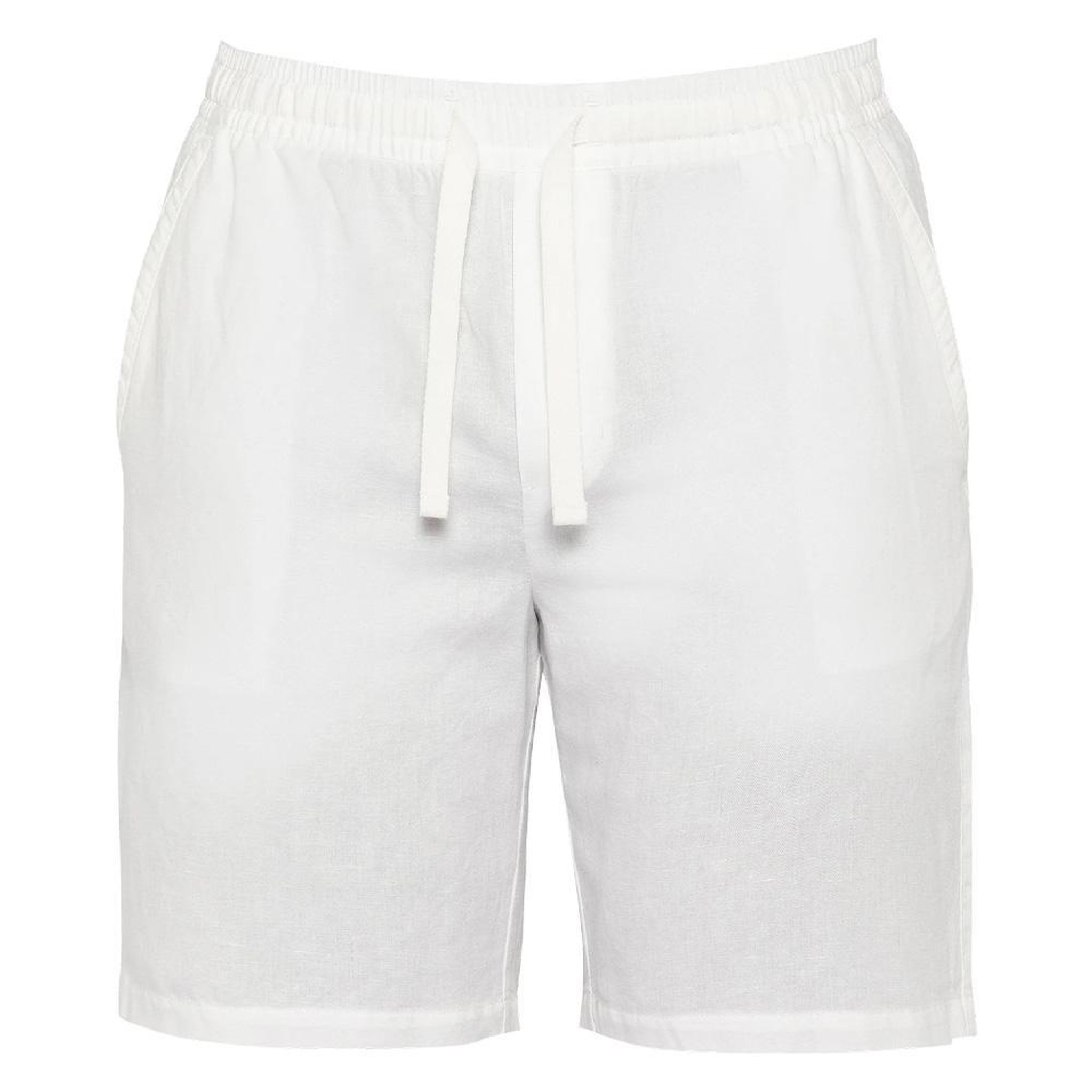 Voir la diapositive 2 : Schott Short blanc homme schott lin shine