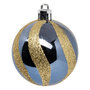 Voir la diapositive 4 : ATMOSPHERA Lot de 25 Boules de Noël  Maison des Couleurs  6cm Bleu & Or