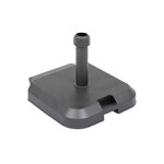 HESPERIDE Pied de parasol Opaneo noir 39 kg avec roulettes - Hespéride