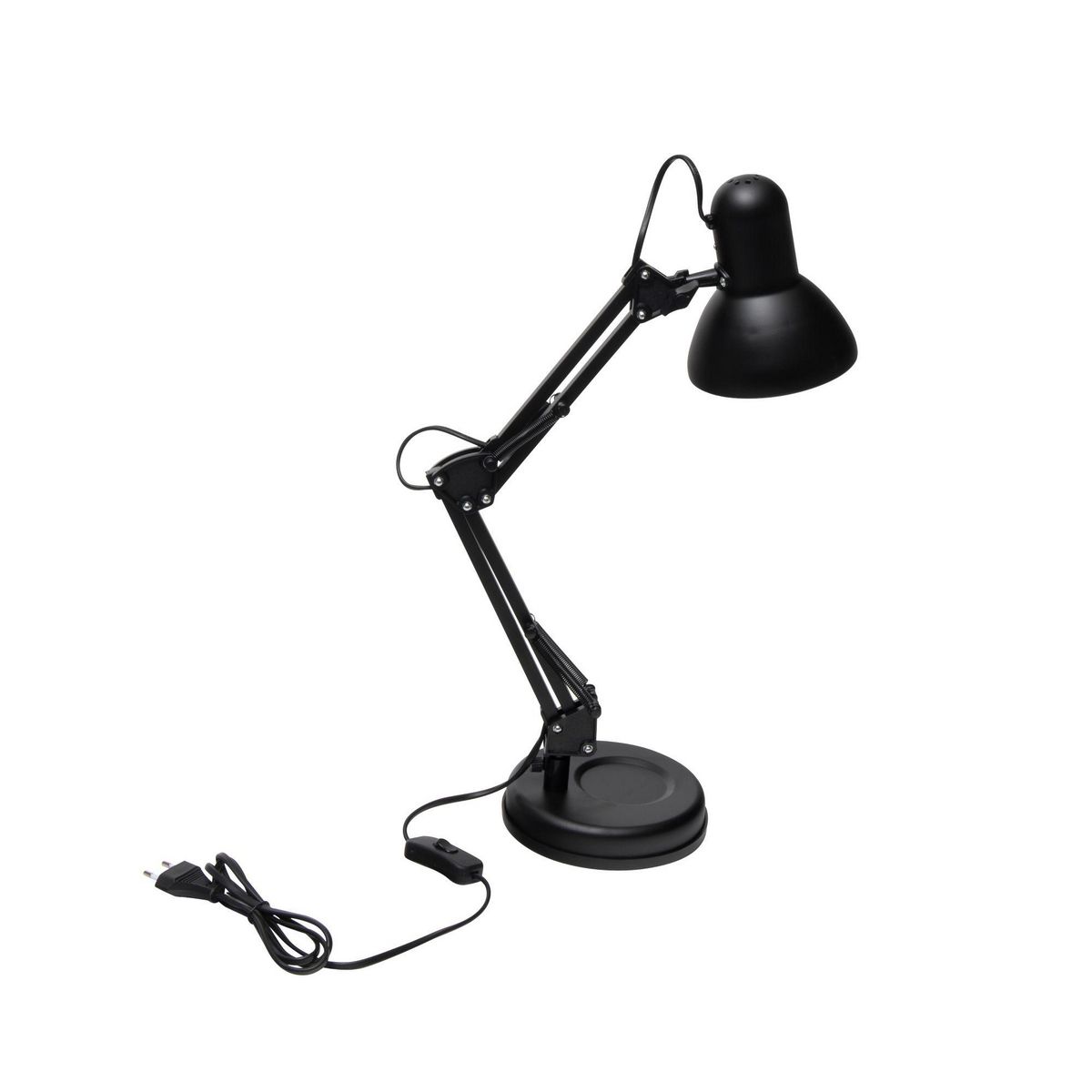 Gsc Lampe de bureau flexible noire