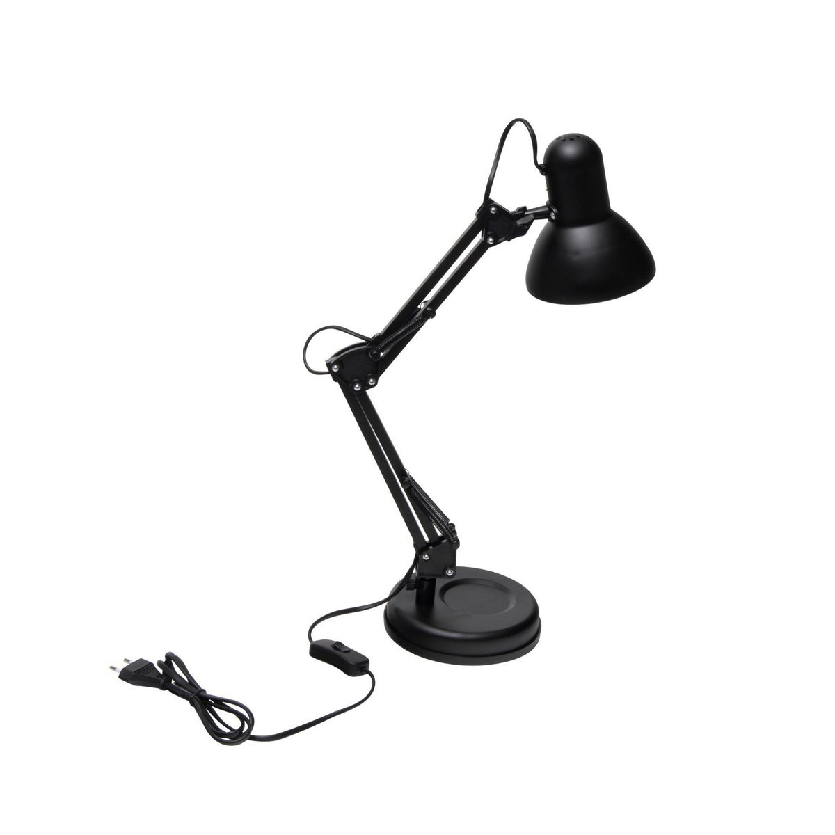 Gsc Lampe de bureau flexible noire