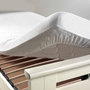 Voir la diapositive 3 : Paris Prix Protège Matelas  Imperméable  70x140cm Blanc