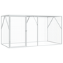 Voir la diapositive 2 : VIDAXL Aviary pour oiseaux Anthracite 102x208x108 cm Acier