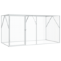 Voir la diapositive 2 : VIDAXL Aviary pour oiseaux Anthracite 102x208x108 cm Acier