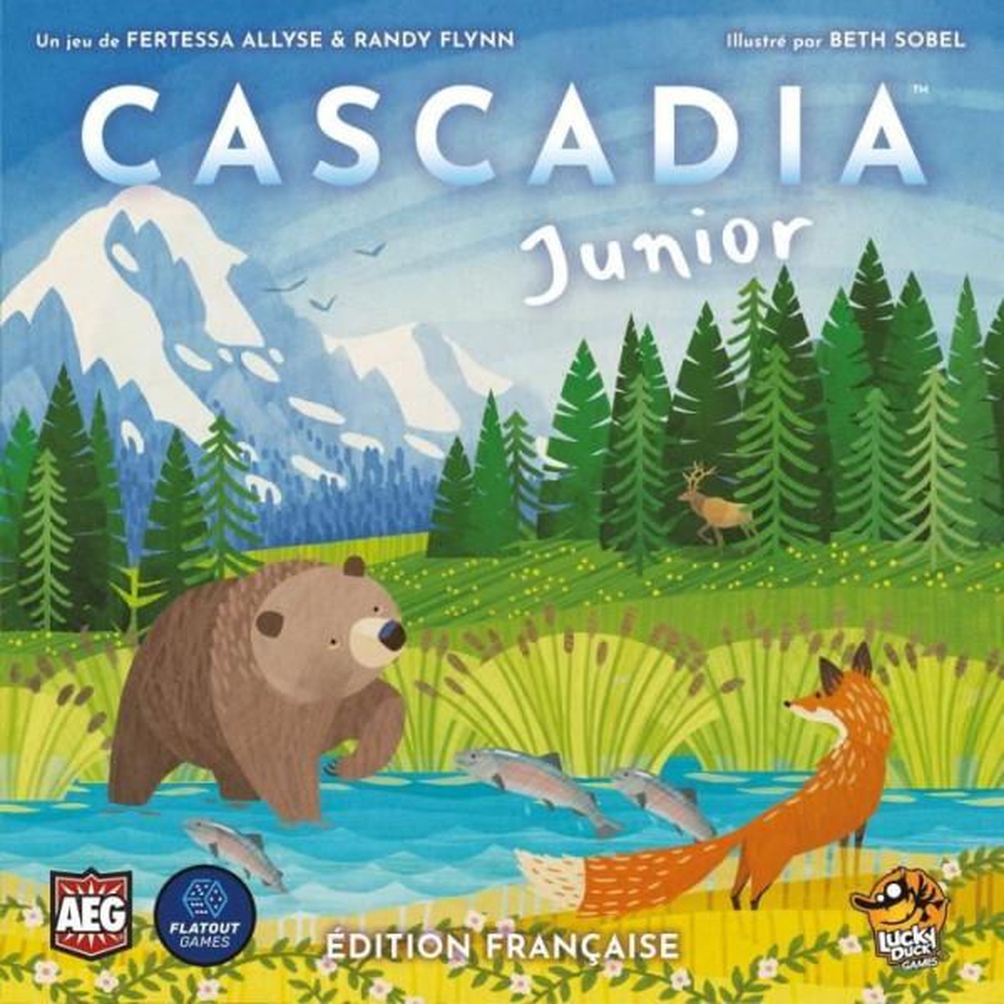 GOLIATH Cascadia Junior - Jeu de stratégie - LUCKY DUCK GAMES - Des 6 ans