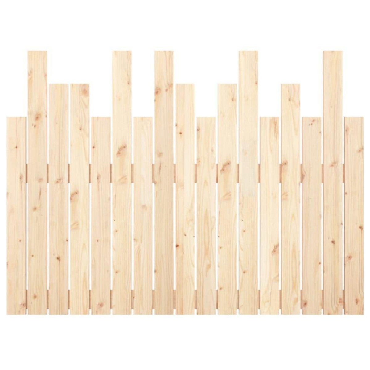 VIDAXL Tete de lit murale 108x3x80 cm Bois massif de pin