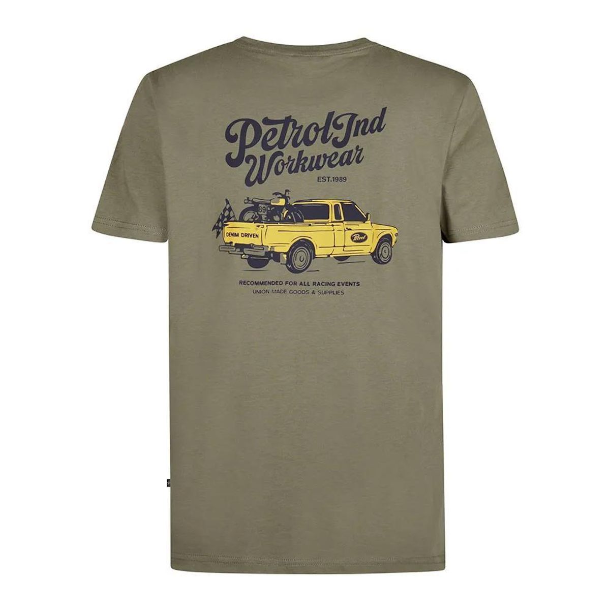 Petrol Industries T Shirt /Jaune Homme Petrol Industries Classic