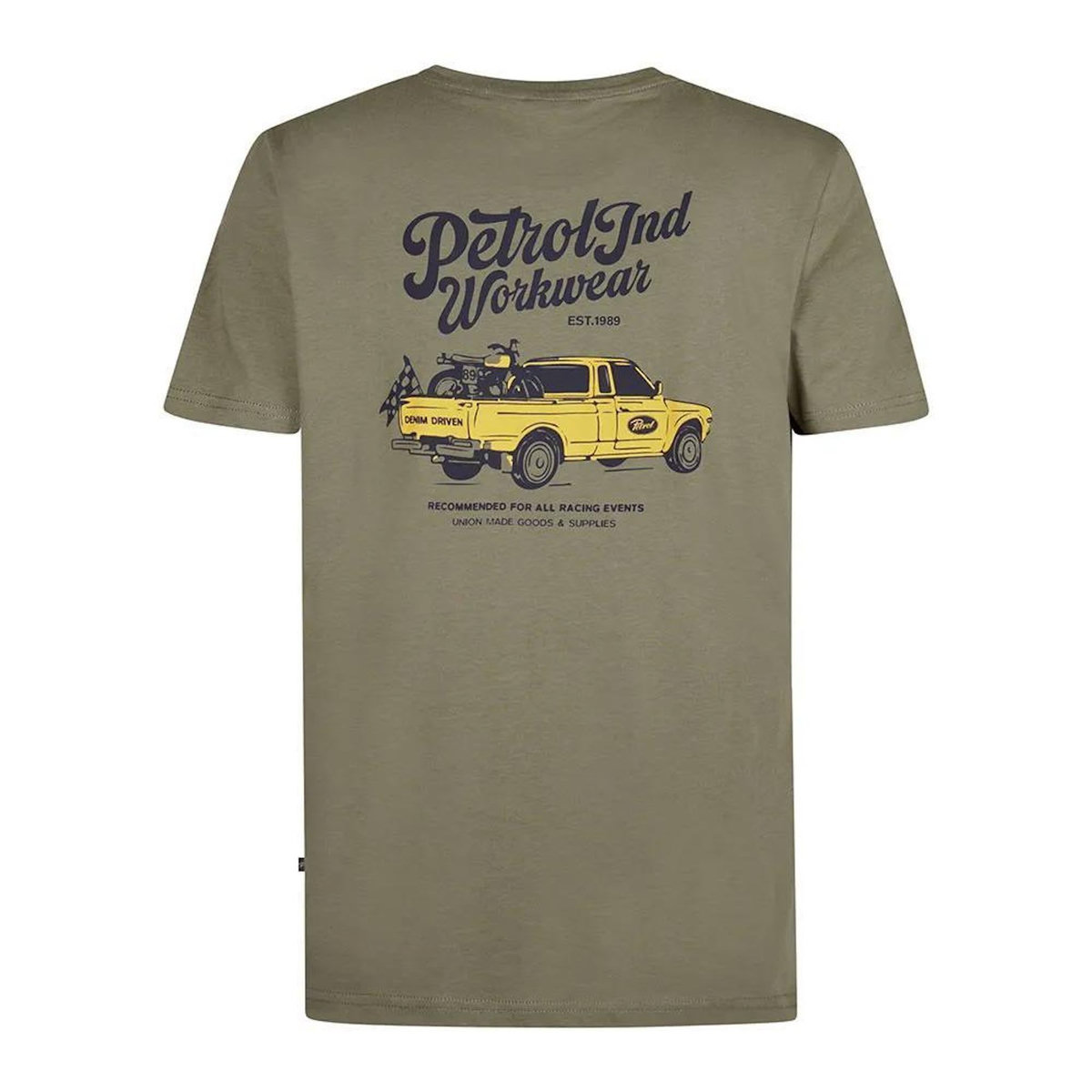 Petrol Industries T Shirt /Jaune Homme Petrol Industries Classic