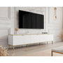 Voir la diapositive 1 : BEST MOBILIER Hope - meuble tv 202 cm - 3 portes