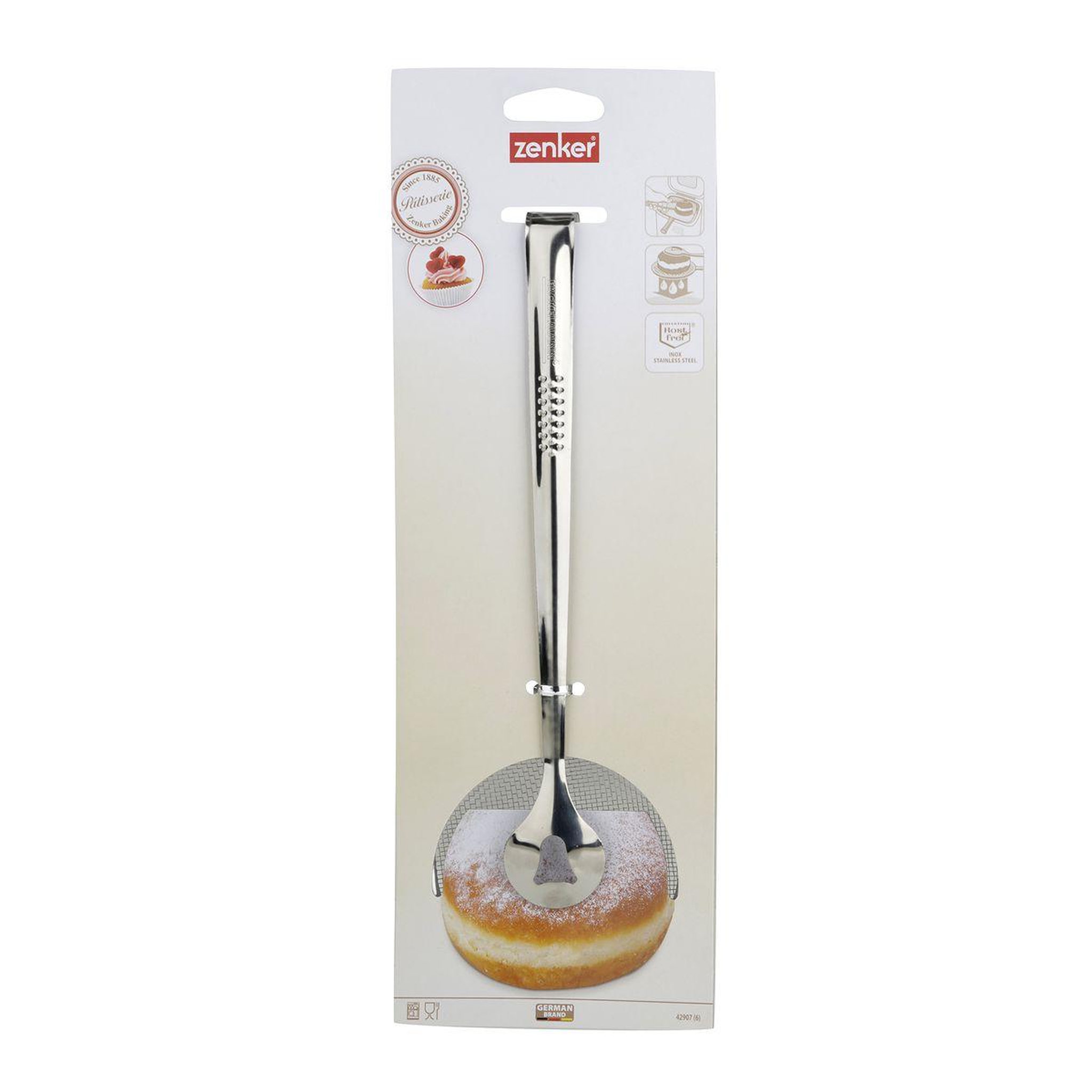 Voir la diapositive 5 : ZENKER Pince à friture pour beignets au chocolat 28,5 cm zenker