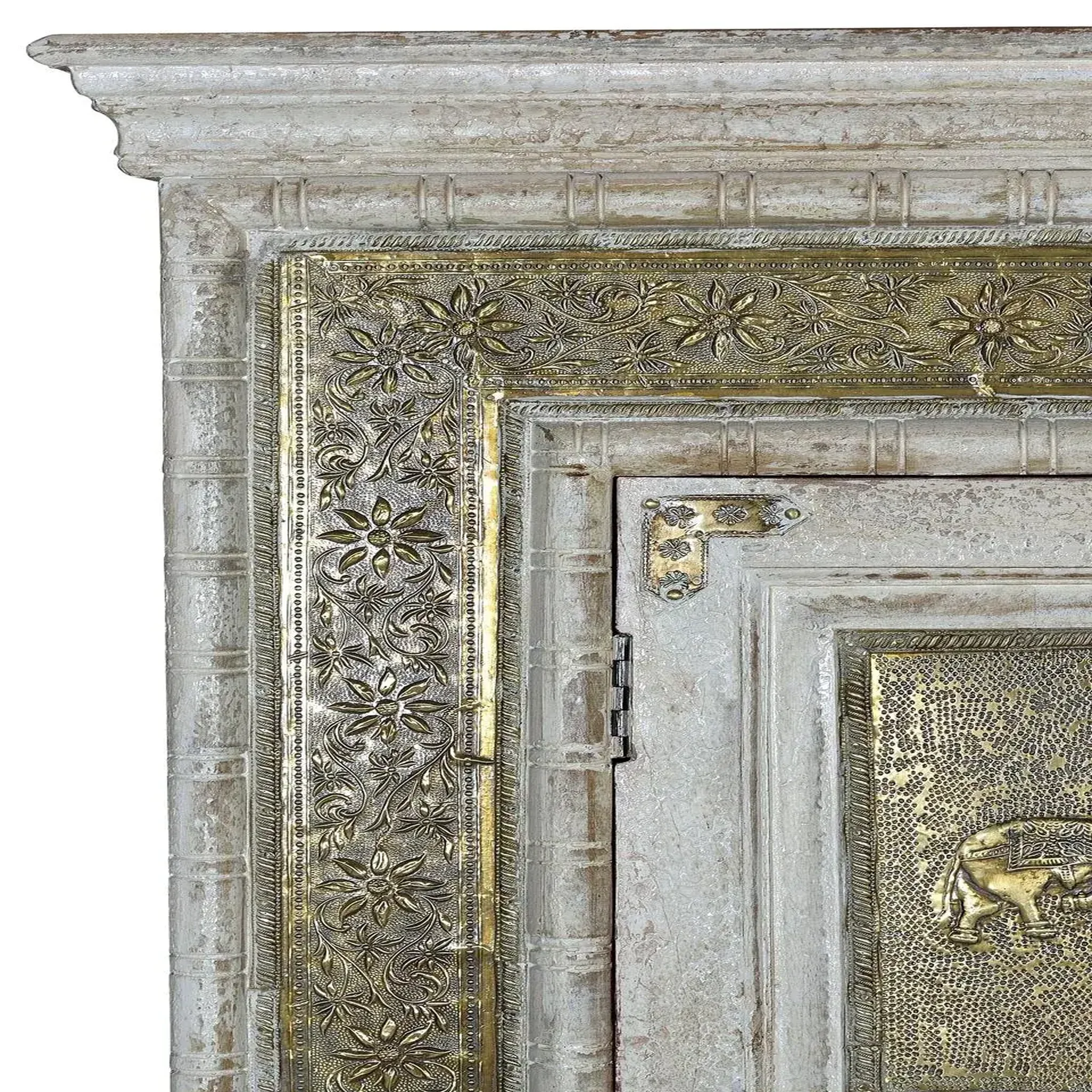 Voir la diapositive 4 : GINER Y COLOMER SL Armoire en bois de manguier 95cm style rustique artisanal