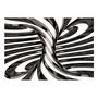 Voir la diapositive 2 : Paris Prix Papier Peint  Black & White Swirl