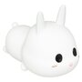 Voir la diapositive 1 : Atmosphera Kids Veilleuse pour Enfant  Lapin Silicone  15cm Blanc