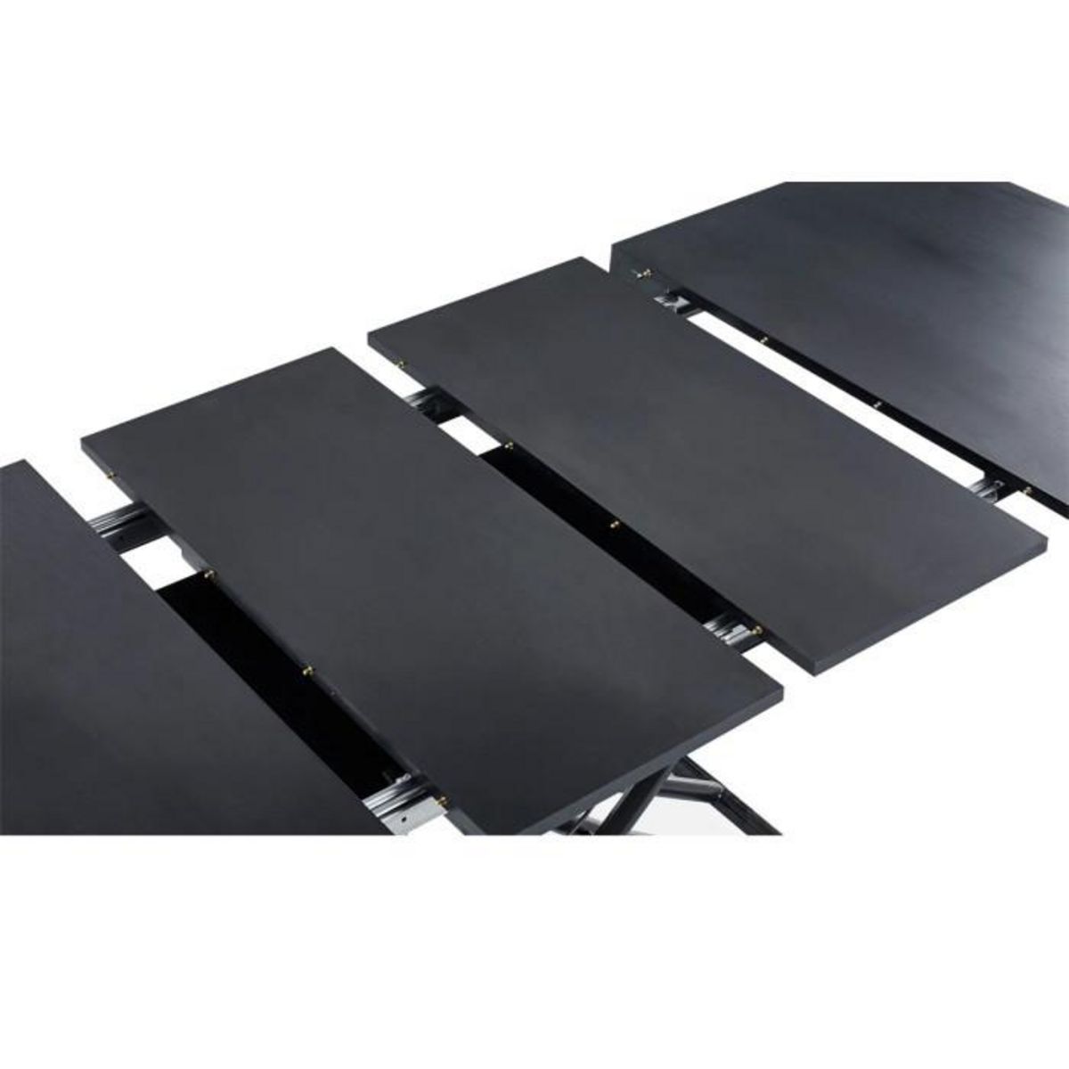 Paris Prix Table Basse Relevable  Lift  120-190cm Noir Mat
