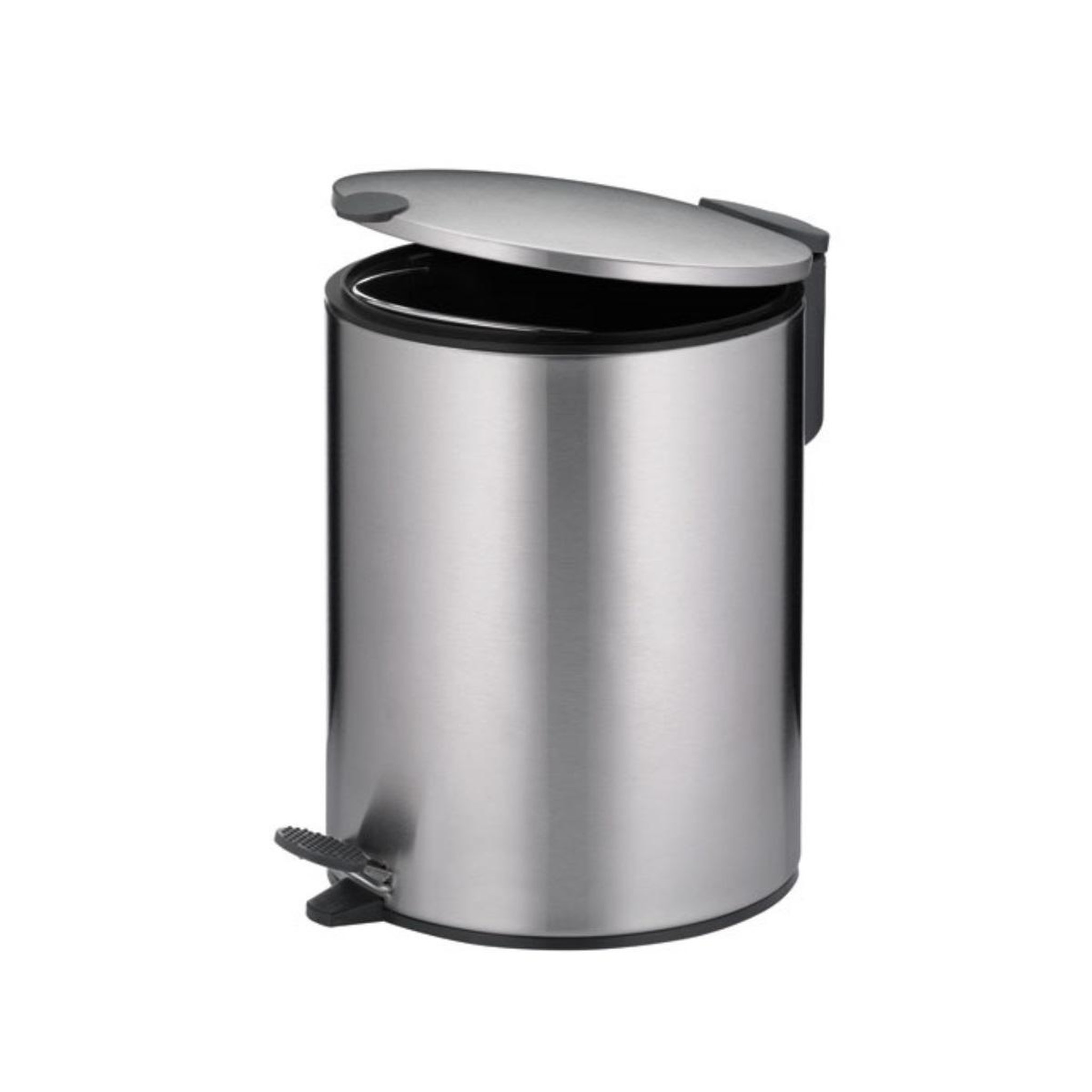 Voir la diapositive 2 : Kela line Poubelle 5l inox - 23703
