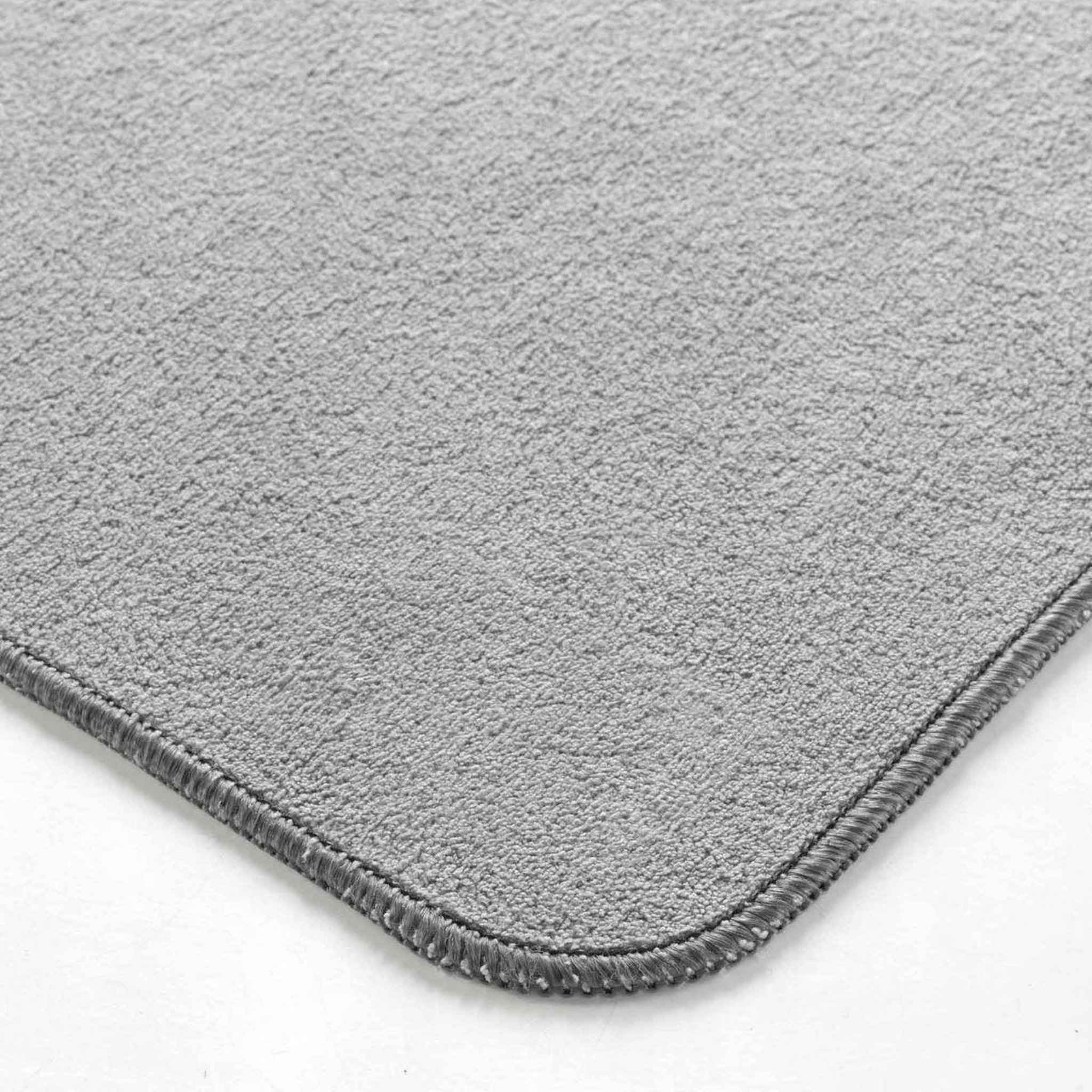 Voir la diapositive 3 : Douceur d'Intérieur Tapis tissé velours  carpetuni  45x75cm gris