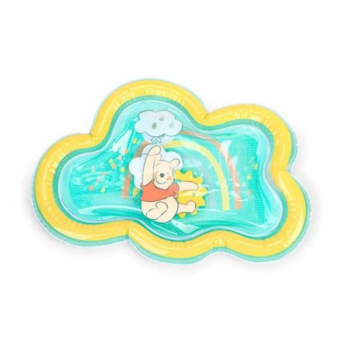 DISNEY DISNEY BABY -WINNIE- Tapis d'eau pour bébé, jeu sensoriel et d'éveil?, gonflable, facile a nettoyer, pliable, des la naissanc