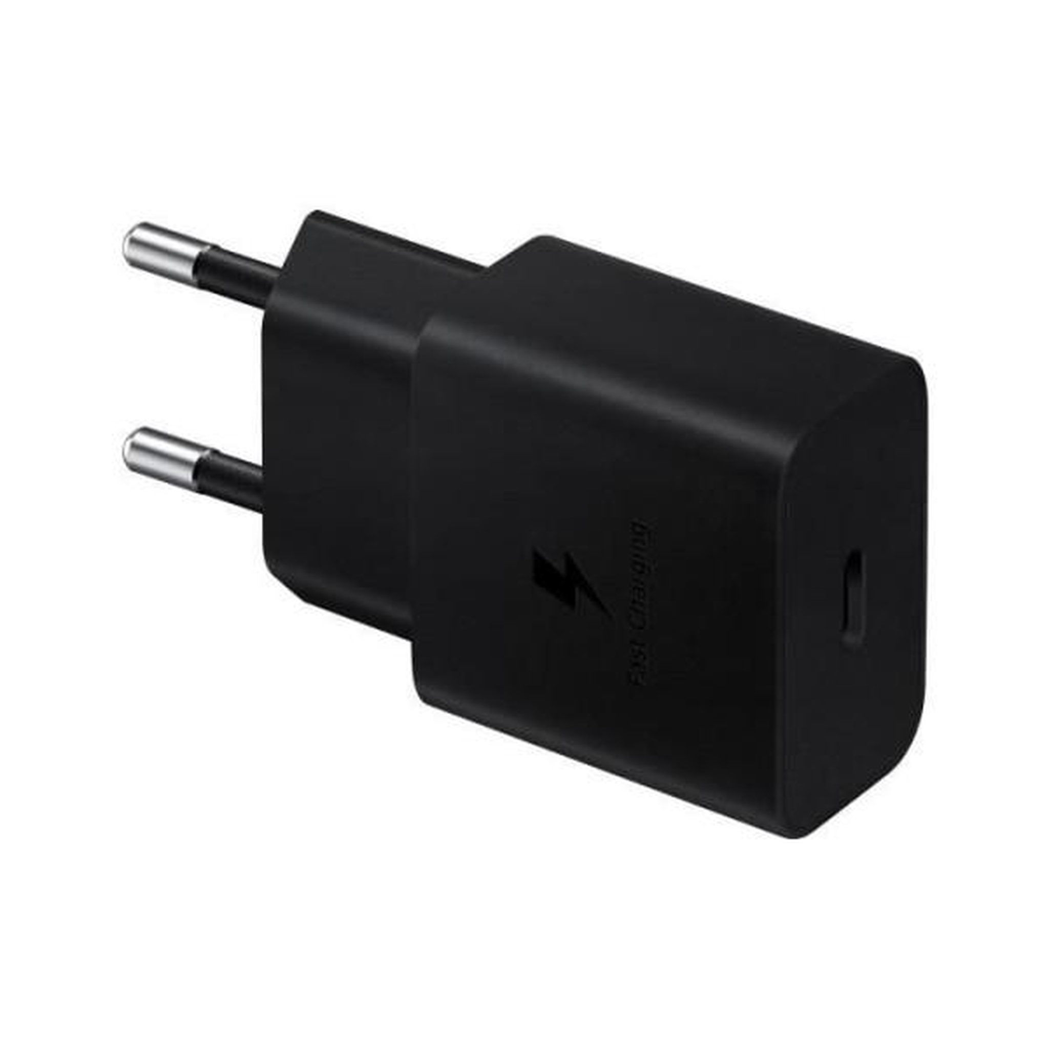 Voir la diapositive 2 : Samsung Chargeur Secteur USB C 15W + câble USB C - SAMSUNG - Noir