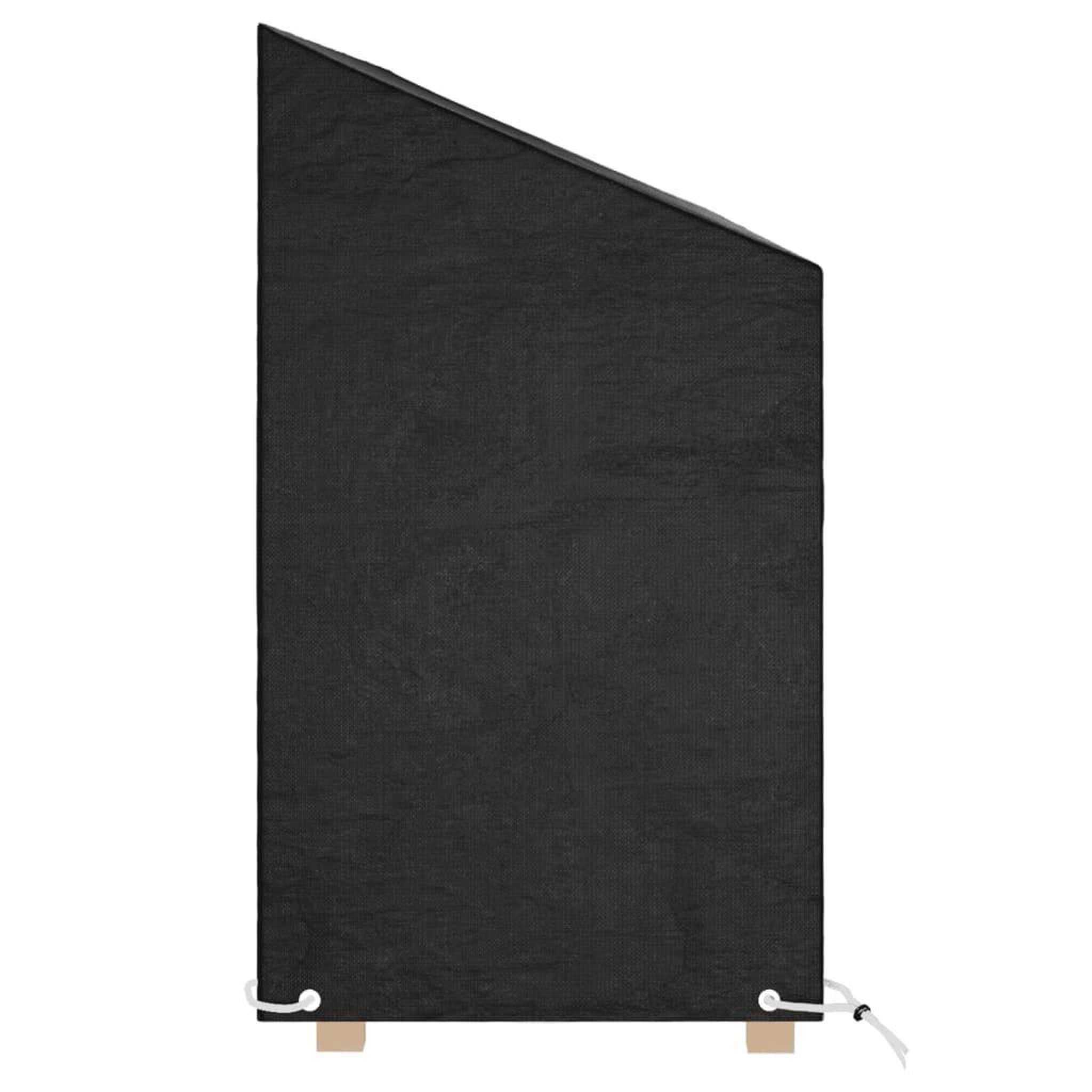 Voir la diapositive 3 : VIDAXL Housses de banc de jardin 2 pcs 12 œillets 210x70x70/88 cm PE
