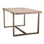 Voir la diapositive 3 : Paris Prix Table à Manger Effet Bois  Ankara  150cm Naturel