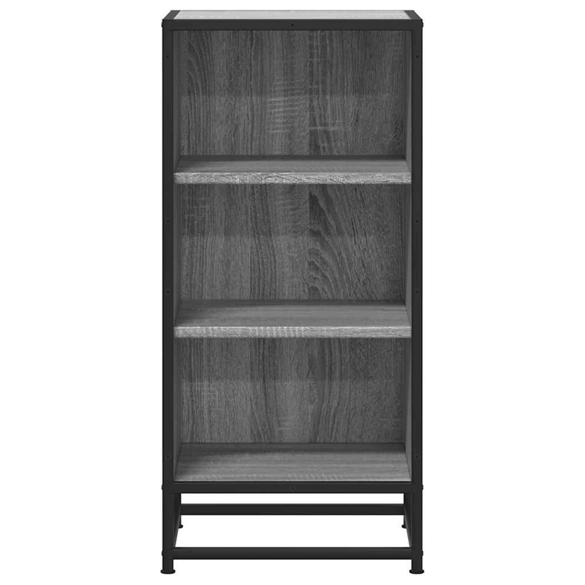 Voir la diapositive 4 : VIDAXL Buffet sonoma gris 35,5x35x76 cm bois d'ingenierie et metal