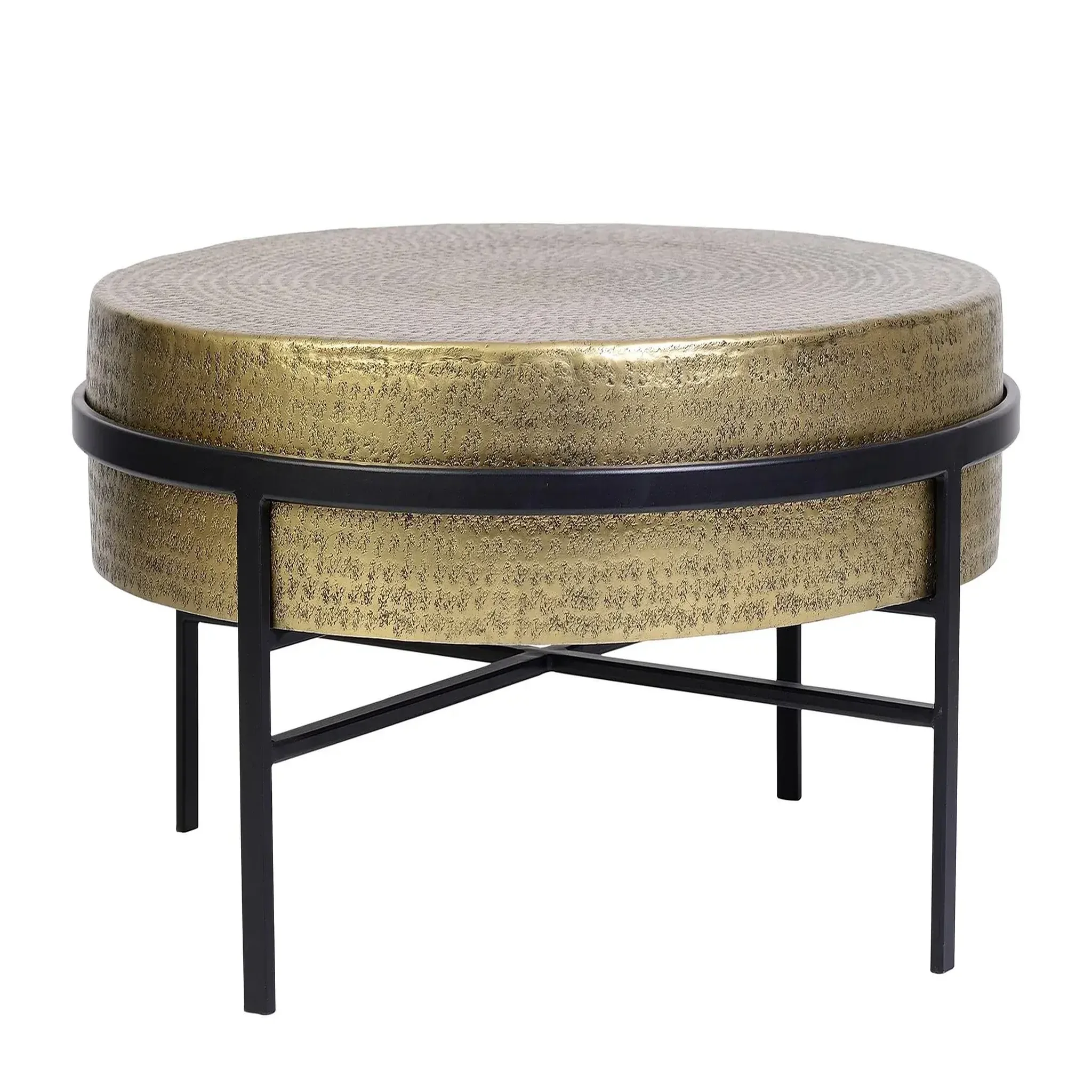 GINER Y COLOMER SL Table basse en bronze 82 cm style industriel contemporain