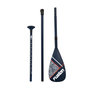 Voir la diapositive 3 : FUSION Pagaie Advanced de Stand up Paddle réglable de 175 à 215cm en fibre et carbonne, démontable en 3, FUSION