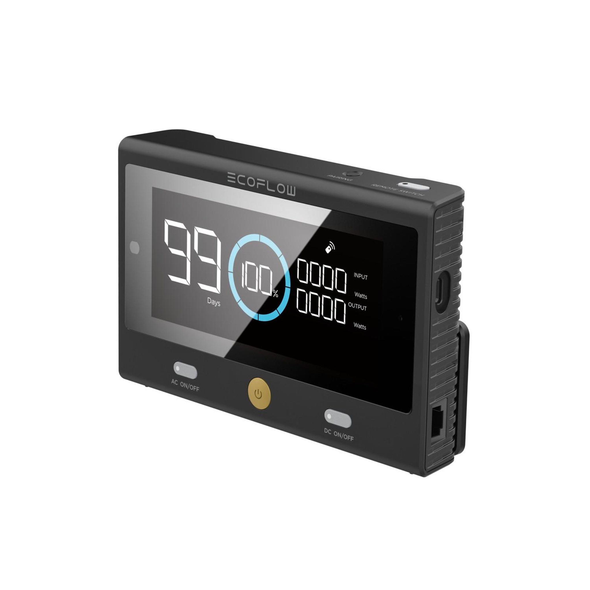 ECOFLOW EcoFlow 50049001 télécommande Centrale électrique portable Appuyez sur les boutons