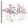 Voir la diapositive 1 : Paris Prix Tableau Imprimé  Danse des Flamants