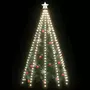 VIDAXL Guirlande lumineuse d'arbre de Noël 250 LED Blanc froid 250 cm