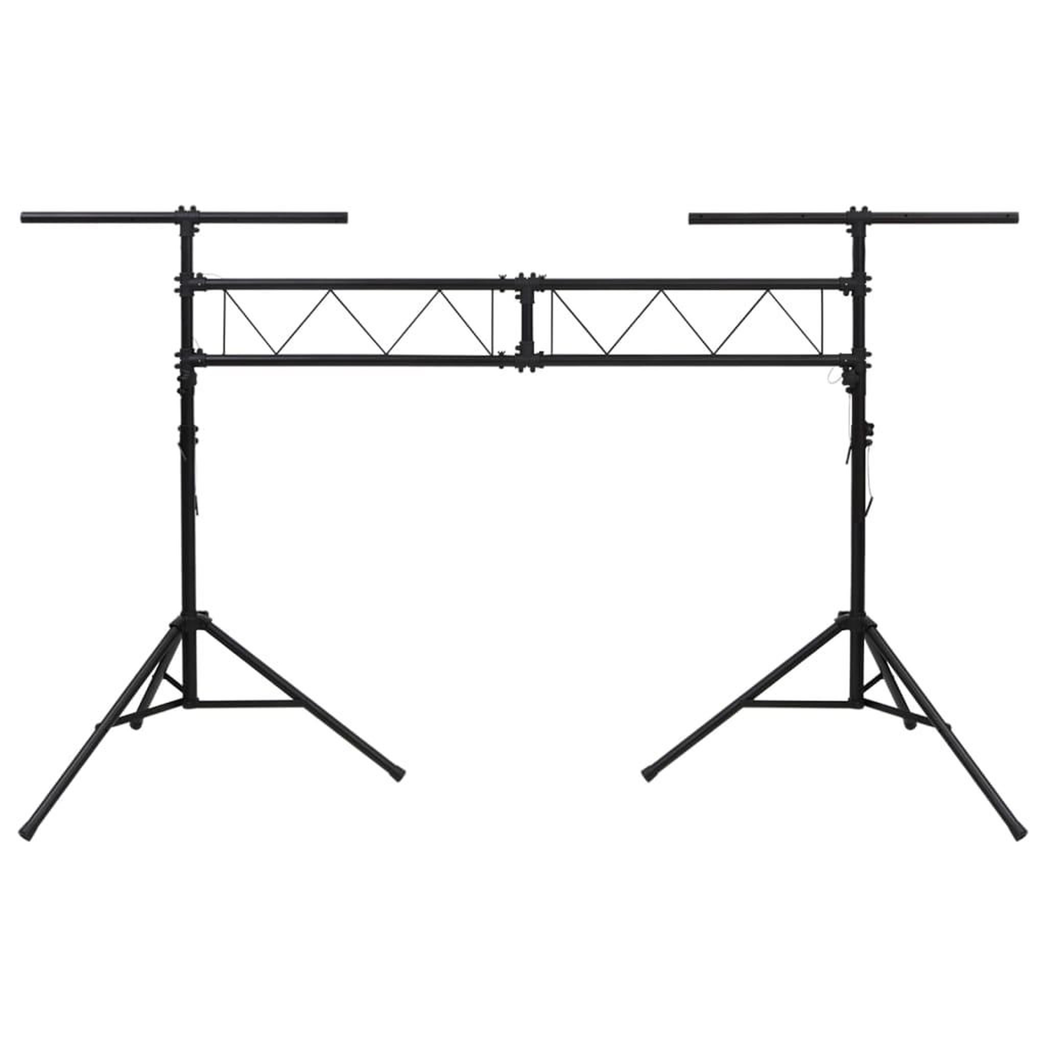 Voir la diapositive 3 : VIDAXL Support de lampe 338x115x(180-300) cm Acier
