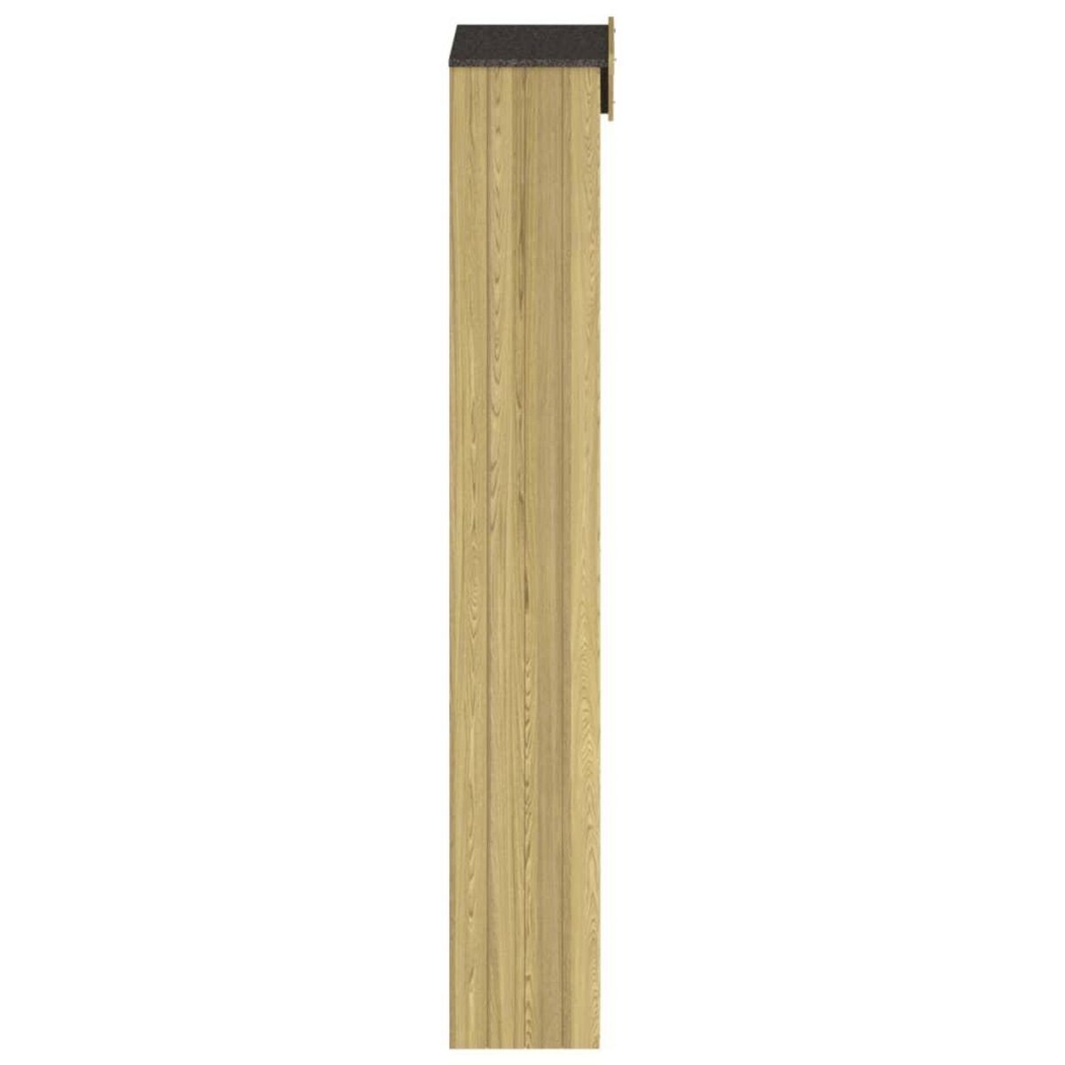 VIDAXL Abri a outils de jardin 87x33x222 cm Bois de pin impregne