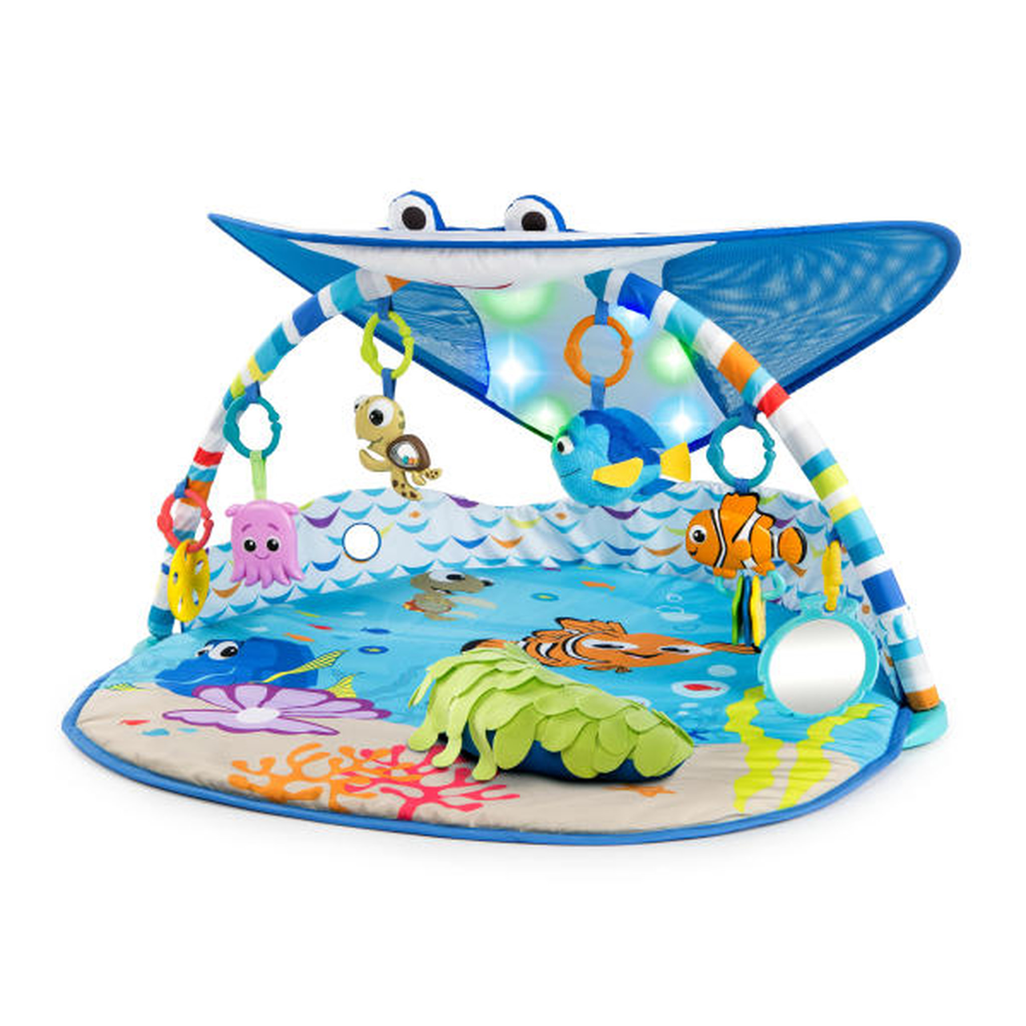 DISNEY Tapis d'éveil avec lumière Mr Ray Ocean Nemo