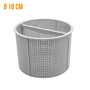 Voir la diapositive 3 : Hayward Panier rond pour skimmer de piscine - Diam 18 cm - Blanc - SPX1082CA