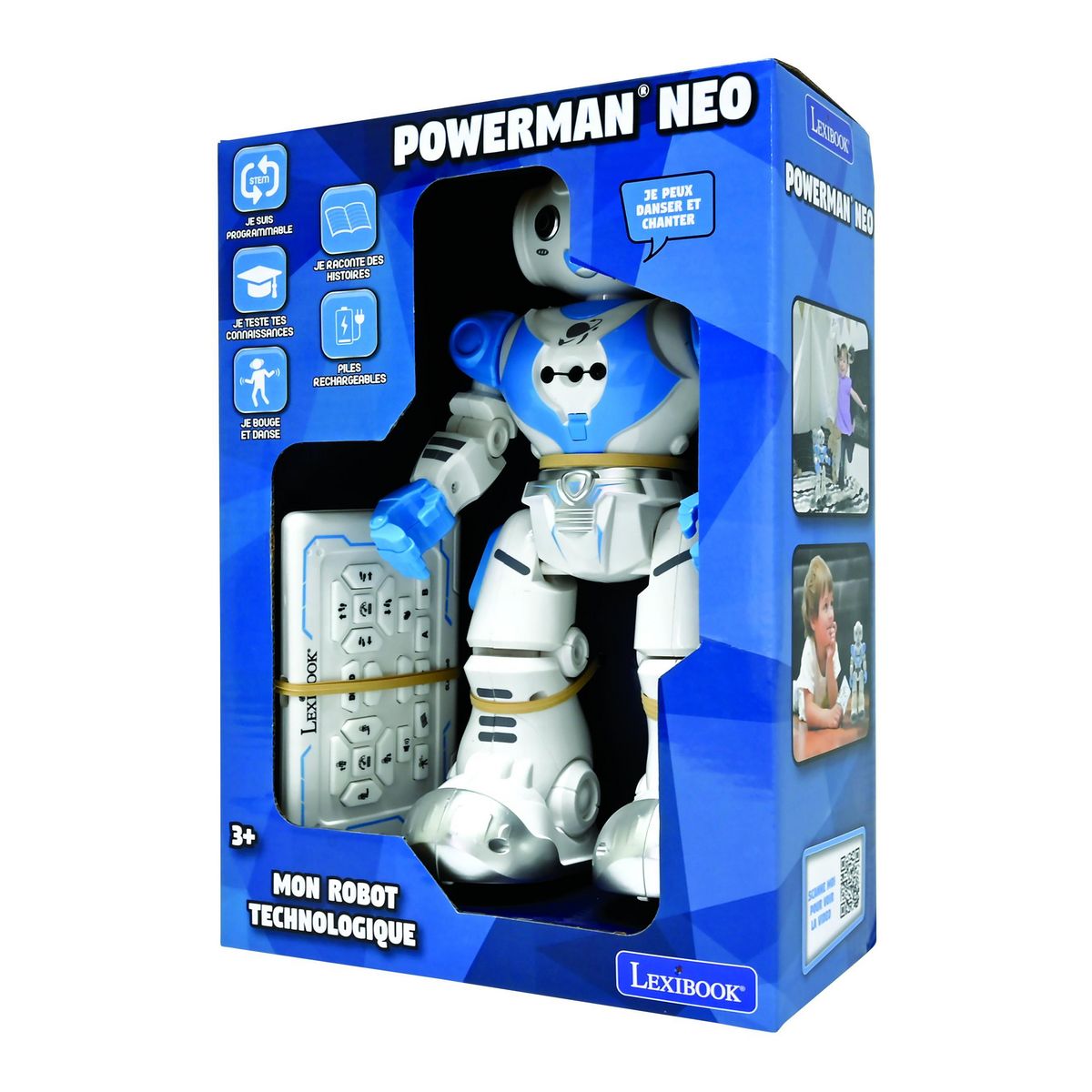 Lexibook Powerman Neo Robot Interactif Français